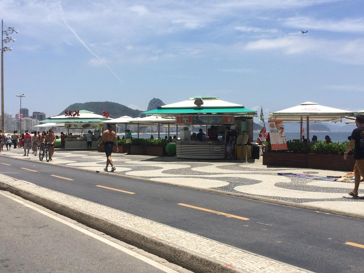 Apartamento Copacabana - Quadra da Praia Rio de Janeiro Exterior foto