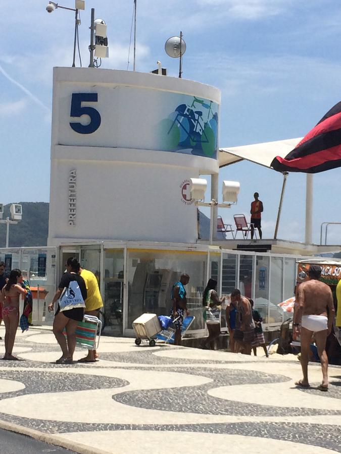 Apartamento Copacabana - Quadra da Praia Rio de Janeiro Exterior foto